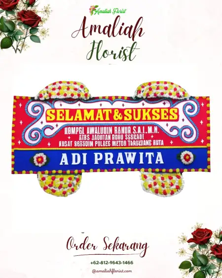 Papan Bunga Ucapan Selamat Cibadak